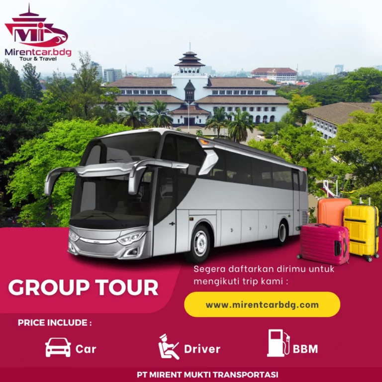 medium Bus bandung wisata Group Tour